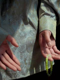 和田玉白玉晴水渐变手串真的美到心巴上了💚